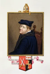 Porträt von Edmund Bonner (ca. 1500-69) Bischof von London aus 